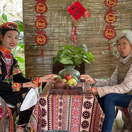 Vu Linh Palm House Homestay - Bungalow Yen Bai Εξωτερικό φωτογραφία
