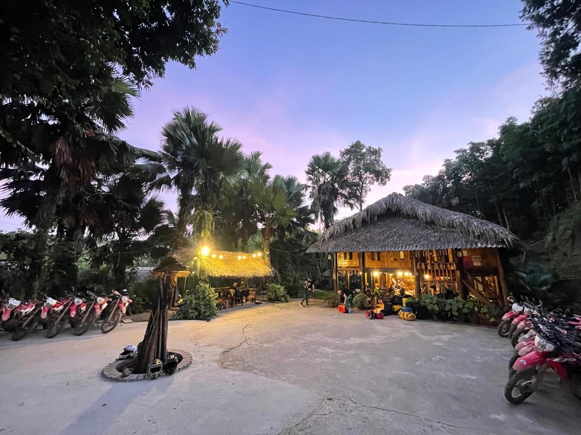 Vu Linh Palm House Homestay - Bungalow Yen Bai Εξωτερικό φωτογραφία