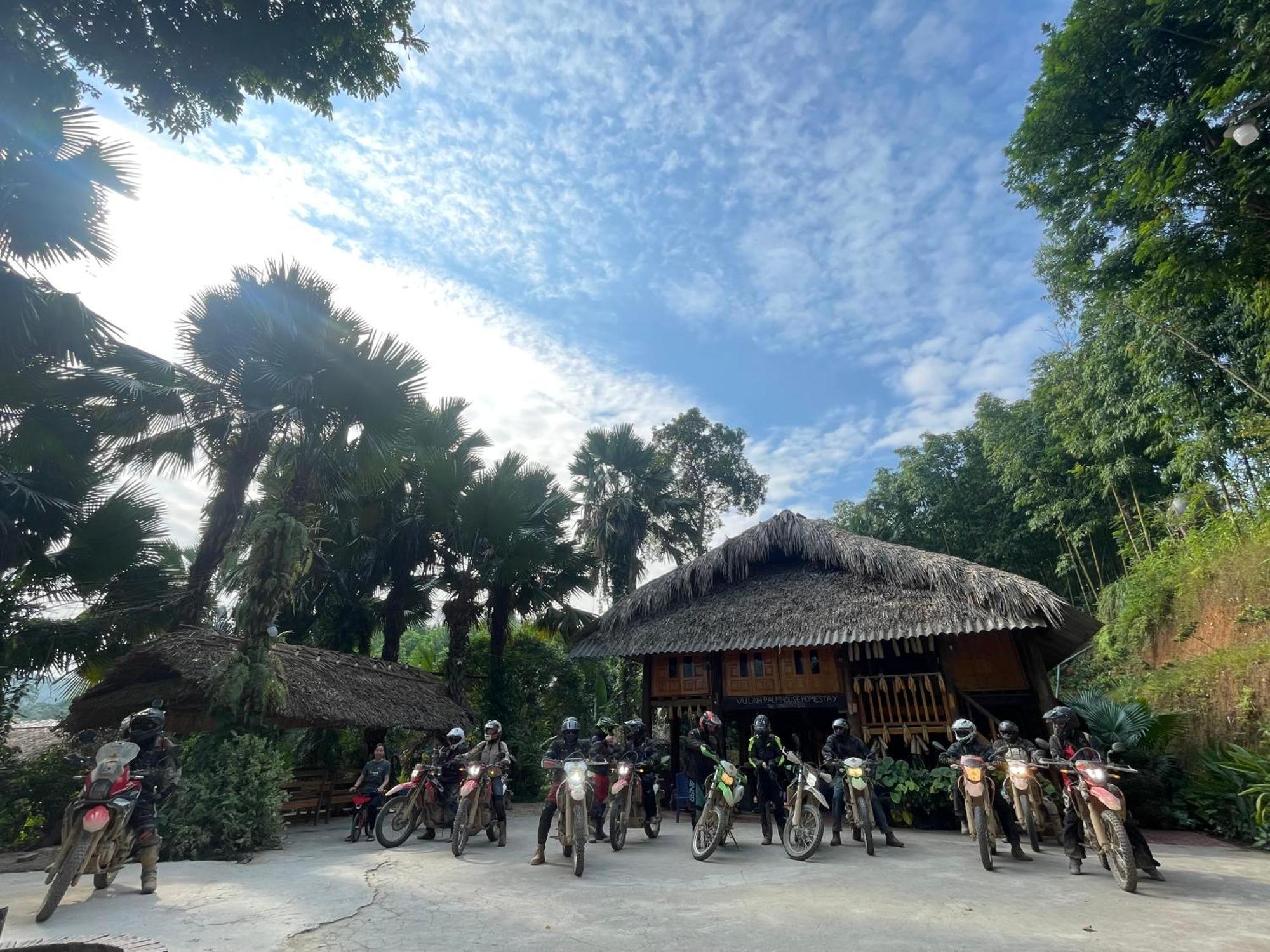 Vu Linh Palm House Homestay - Bungalow Yen Bai Εξωτερικό φωτογραφία