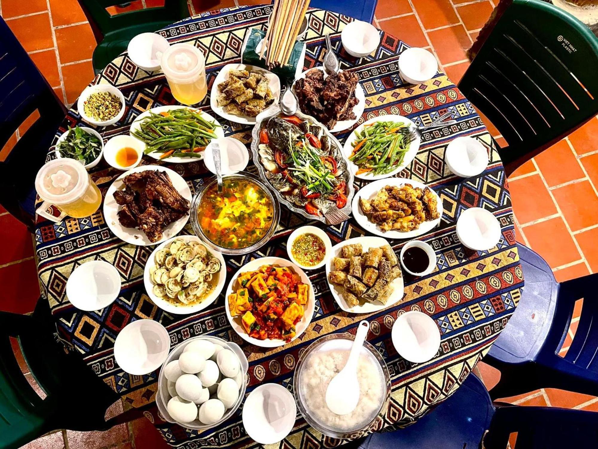 Vu Linh Palm House Homestay - Bungalow Yen Bai Εξωτερικό φωτογραφία